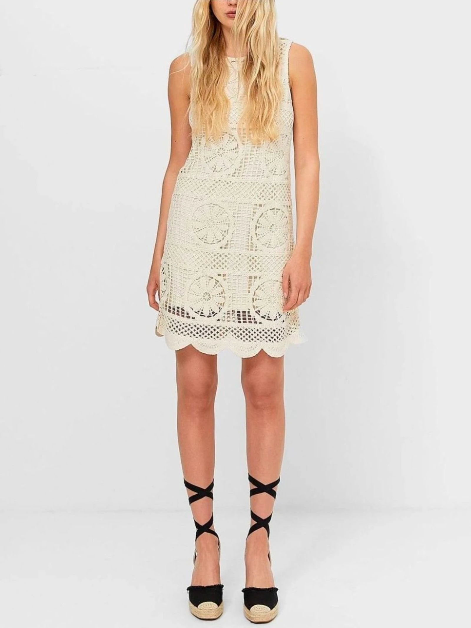 Vestido crochet talla S – photo 6